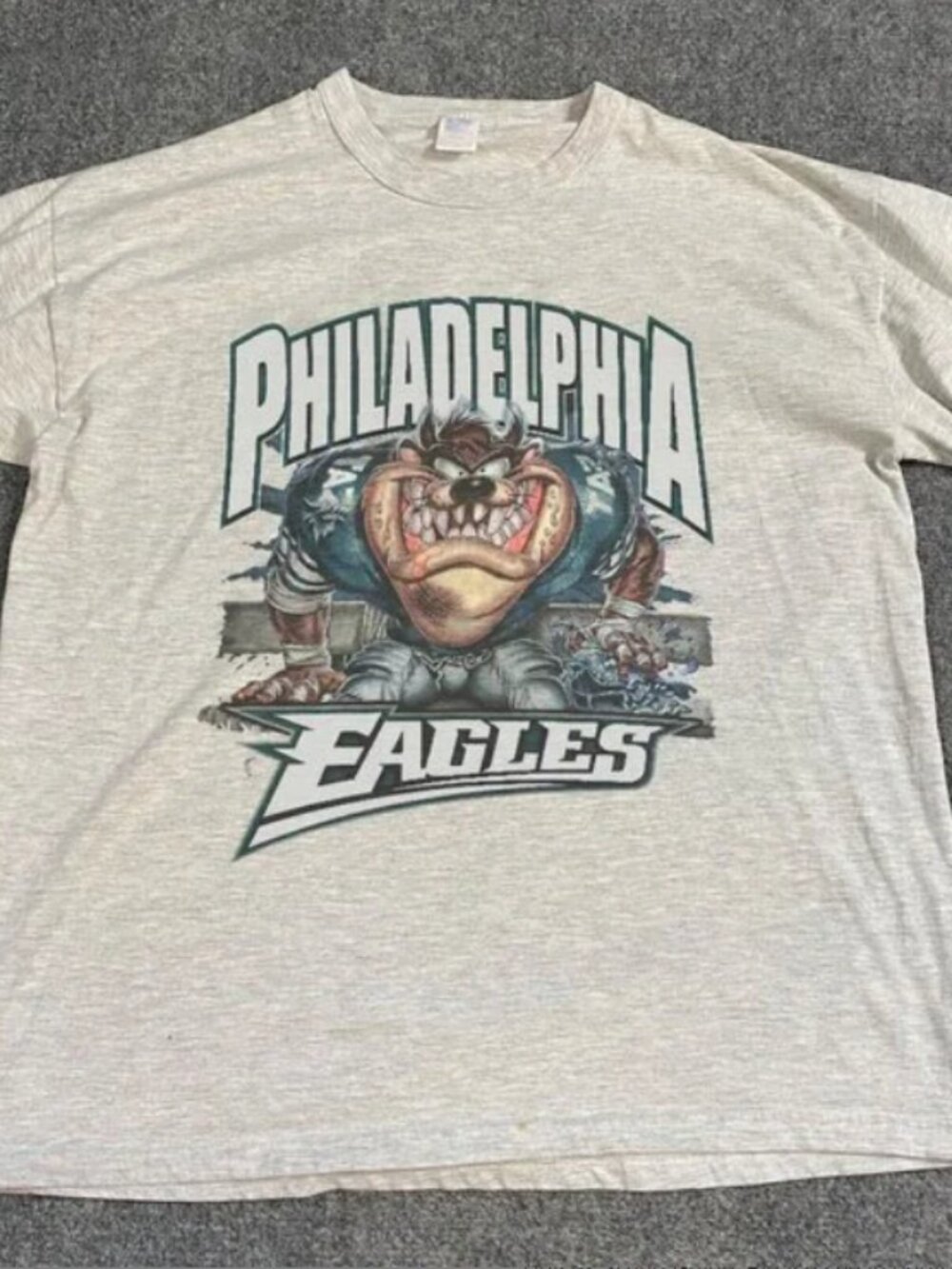 Philadelphia Eagles Football Shirt, Vintage Philadelphia Eagles Taz Shirt tee